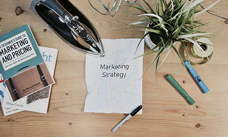 Marketing strategy mock up