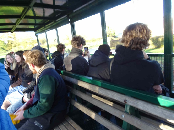 Students engages in rural environment activities